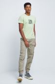 Бавовняна футболка Medicine колір зелений з принтом (2505920)