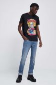 Бавовняна футболка Medicine колір чорний з принтом (2860227)