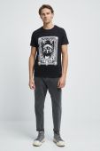 Бавовняна футболка Medicine колір чорний з принтом (2726984)