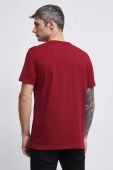 Бавовняна футболка Medicine колір червоний з принтом (2810997)