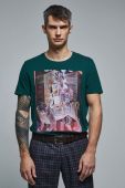 Бавовняна футболка Medicine колір зелений з принтом (2881119)
