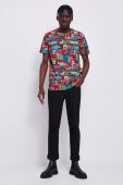 Бавовняна футболка Medicine візерунок колір барвистий (2852786)