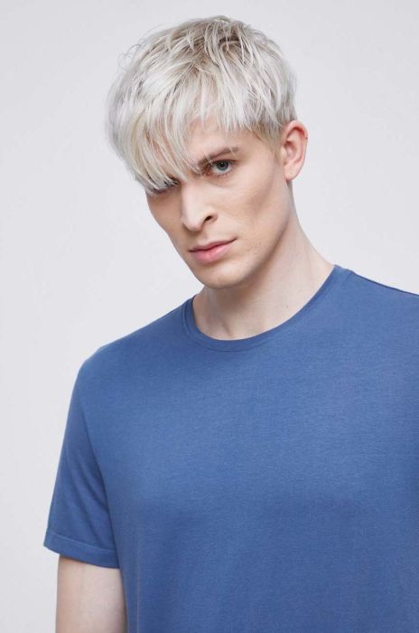 Футболка Medicine чоловіча однотонна колір блакитний (2864999)