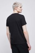 Футболка Medicine чоловіча колір чорний однотонна (2865366)