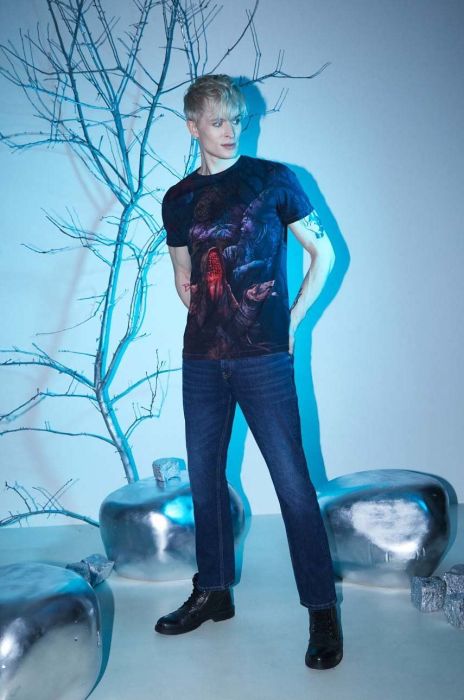 Бавовняна футболка Medicine з принтом колір барвистий (2938451)