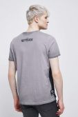 Бавовняна футболка Medicine колір сірий з принтом (2938480)