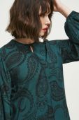 Блузка Medicine жіноча колір бірюзовий візерунок (3569262)