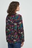 Блузка Medicine жіноча візерунок колір бірюзовий (3569247)