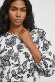 Блузка Medicine жіноча колір білий візерунок (3375856)