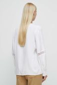Блузка Medicine жіноча колір білий однотонна (3469328)