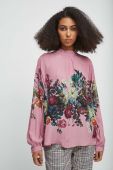 Блузка Medicine жіноча колір рожевий візерунок (3484723)