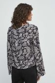 Блузка Medicine жіноча колір чорний візерунок (3561054)