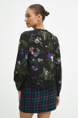 Блузка Medicine жіноча колір чорний візерунок (3649296)