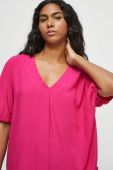 Блузка Medicine жіноча колір рожевий однотонна (3398835)