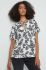 Блузка Medicine жіноча колір білий візерунок (3401897)