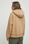 Кофта Medicine жіноча колір бежевий з капюшоном однотонна (3367909)