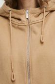 Кофта Medicine жіноча колір бежевий з капюшоном однотонна (3367909)