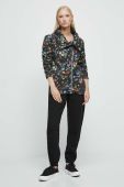 Блузка Medicine жіноча колір синій візерунок (3624402)