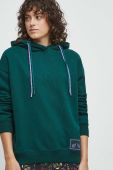 Кофта Medicine жіноча колір зелений з капюшоном однотонна (3573028)