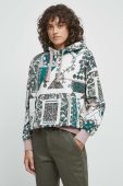 Кофта Medicine жіноча колір бежевий з капюшоном візерунок (3514334)