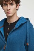 Кофта Medicine чоловіча колір бірюзовий з капюшоном