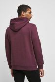 Кофта Medicine чоловіча колір бордовий з капюшоном (3612533)