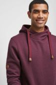 Кофта Medicine чоловіча колір бордовий з капюшоном (3612533)