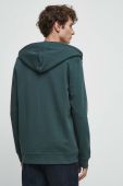 Кофта Medicine чоловіча колір зелений з капюшоном однотонна (3503293)