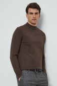 Лонгслів Medicine чоловічий колір коричневий однотонний (3514348)
