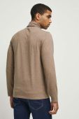 Лонгслів Medicine чоловічий колір коричневий меланж
