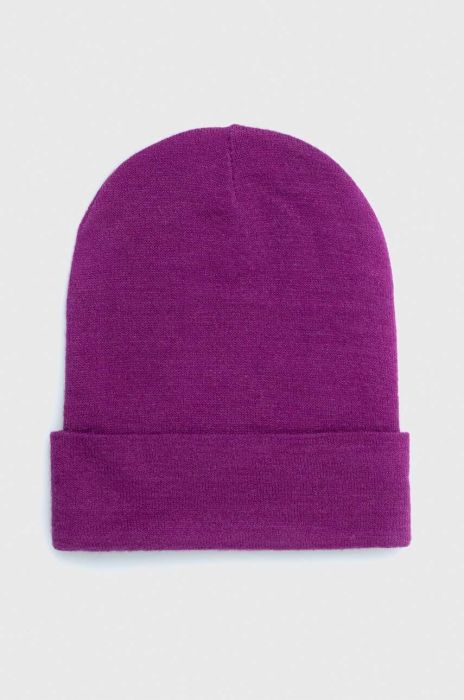 Шапка Medicine колір фіолетовий з тонкого трикотажу