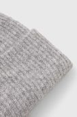 Шапка з домішкою вовни Medicine колір сірий з товстого трикотажу (3608636)