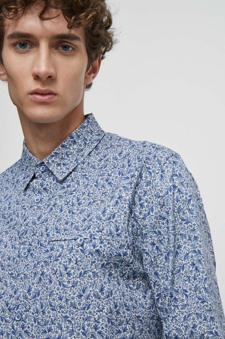 Сорочка Medicine чоловіча regular класичний комір колір блакитний (3452392)