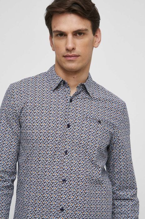 Сорочка Medicine чоловіча slim класичний комір колір барвистий (3535521)