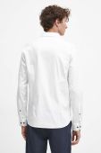 Сорочка Medicine чоловіча колір білий slim класичний комір (3673371)