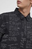 Сорочка Medicine чоловіча колір чорний regular класичний комір (3456283)