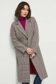 Пальто з домішкою вовни Medicine перехідний колір барвистий (3521106)