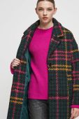Пальто Medicine жіночий перехідний oversize колір барвистий (3569287)
