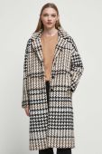 Пальто Medicine жіночий перехідний oversize колір барвистий (3569292)