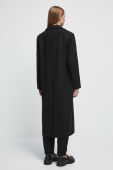 Пальто з домішкою вовни Medicine колір чорний перехідний (3569301)