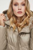 Пальто Medicine жіночий колір бежевий зимовий