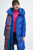 Пухове пальто Medicine жіночий зимовий колір блакитний (3620718)