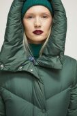 Пухове пальто Medicine жіночий колір зелений зимовий (3620703)