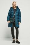 Пухове пальто Medicine жіночий колір зелений зимовий (3633993) Пухове пальто Medicine жіночий колір зелений зимовий (3633993)