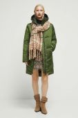 Пальто Medicine колір зелений зимове
