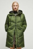 Пальто Medicine колір зелений зимове