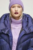 Пухове пальто Medicine жіночий колір фіолетовий зимовий