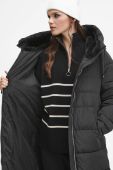 Пальто Medicine жіночий колір чорний зимовий (3643706)