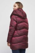 Куртка Medicine жіноча колір бордовий зимова