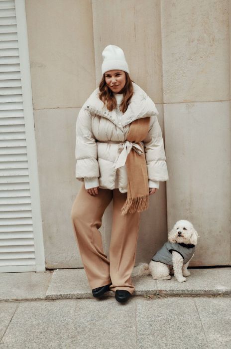 Пухова куртка Medicine жіноча колір бежевий зимова